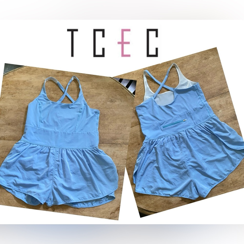 TCEC Light Blue Romper